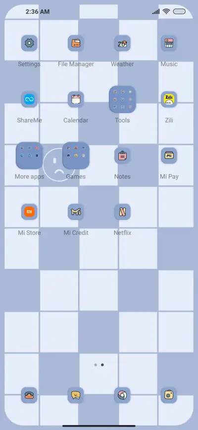 Bicolor chessboard - Screenshot 3