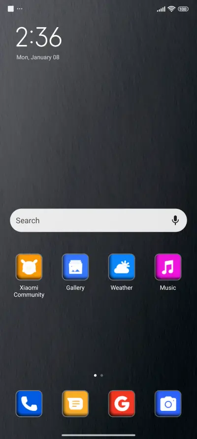 Dark v15 - Screenshot 3