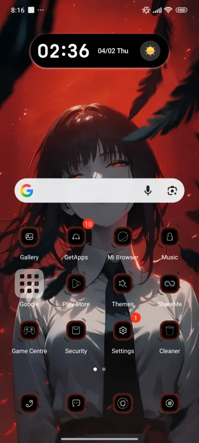 Red anime - Screenshot 2