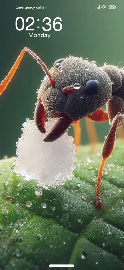 Glowing Ant