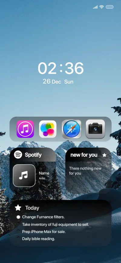 Snow View - Screenshot 1