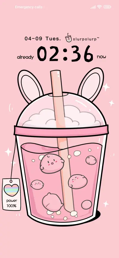 Milk tea bubble