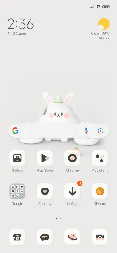3D Cute Rabbit 11 - Screenshot 3