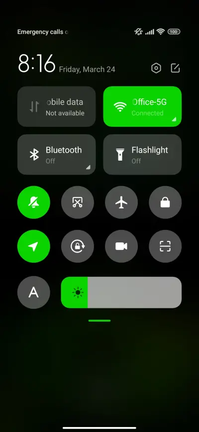 amoled leaves - Screenshot 5