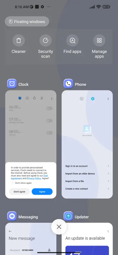 Light Simple Blue - Screenshot 4