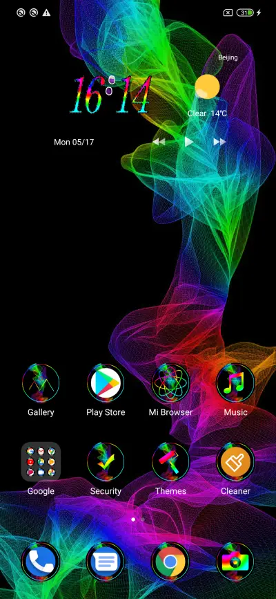 Colorful waves - Screenshot 2