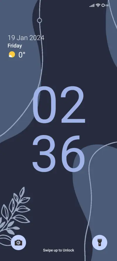 Pix Blue THEME for Xiaomi MIUI HyperOS