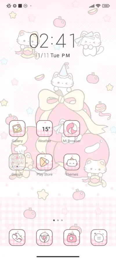 Pink Apple Kitty - Screenshot 3