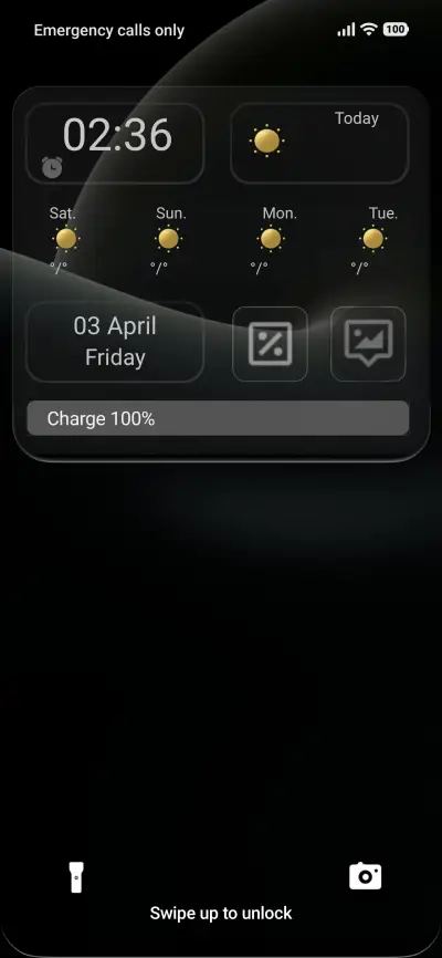 Glass BiZ THEME for Xiaomi MIUI HyperOS