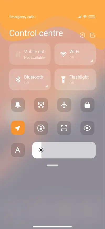 Orange dark v12 - Screenshot 5