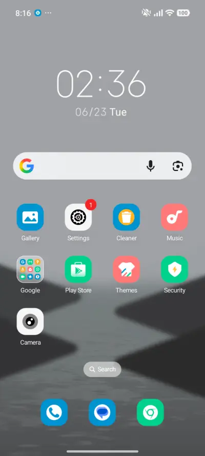 Frost Minimal View - Screenshot 2