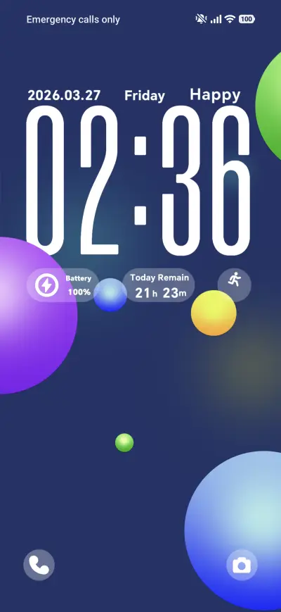 Deep Blue Realm THEME for Xiaomi MIUI HyperOS