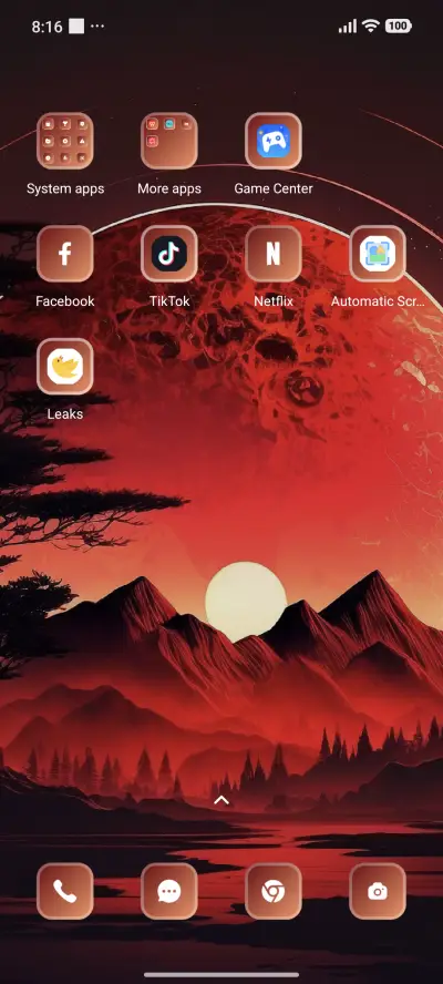 Red Scene - Screenshot 3