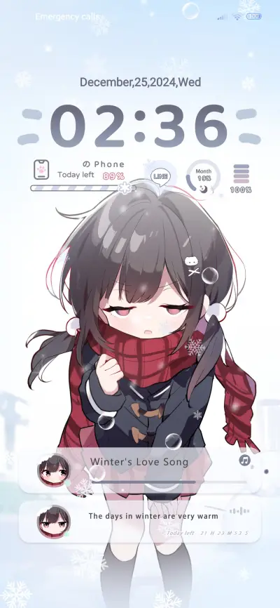 Girl in Snow - Screenshot 2