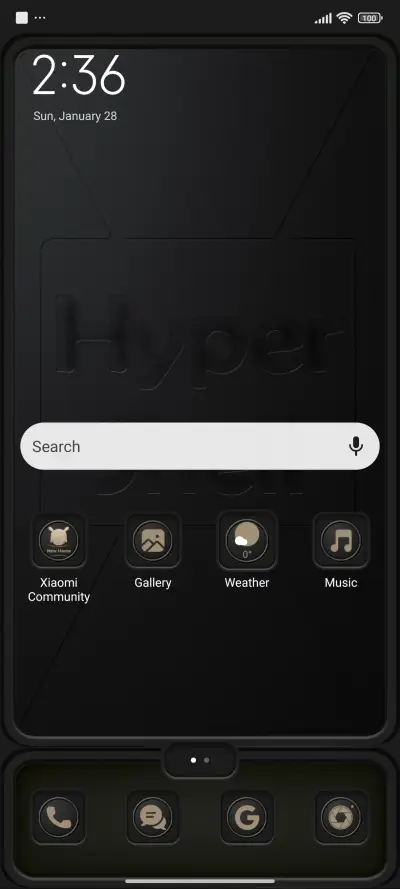 HyperShell Dark - Screenshot 2