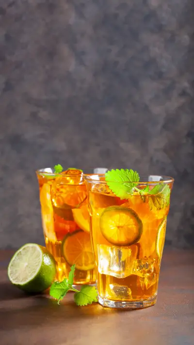Ice tea with lemon and mint - Screenshot 1