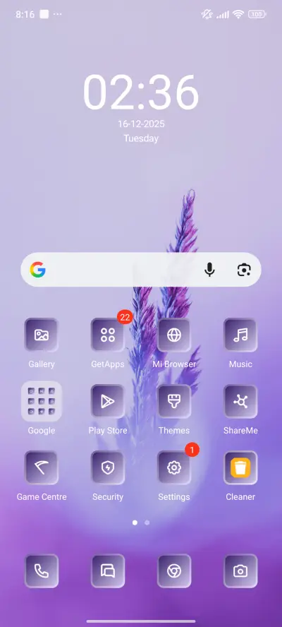 Purple Flower - Screenshot 2