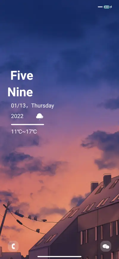 sunset THEME for Xiaomi MIUI HyperOS