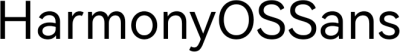 HarmonyOSSans FONT for Xiaomi MIUI HyperOS