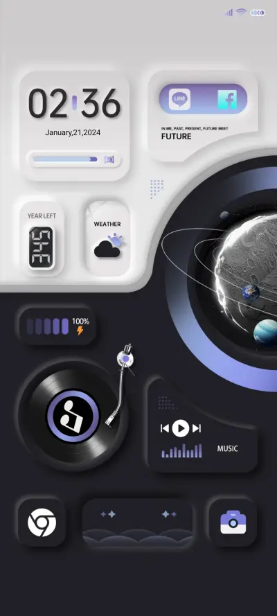 Two color planet - Screenshot 2