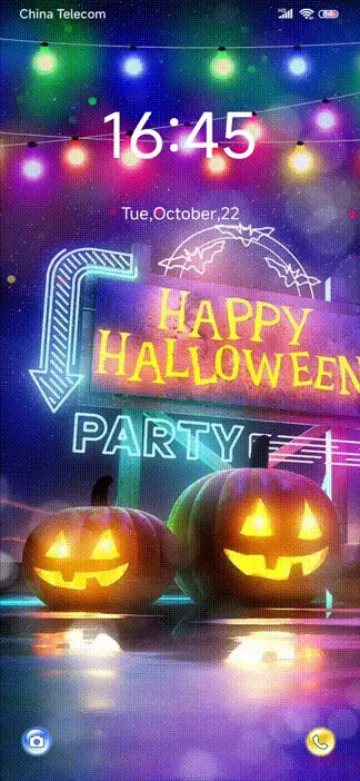 Neon Halloween - Screenshot 1