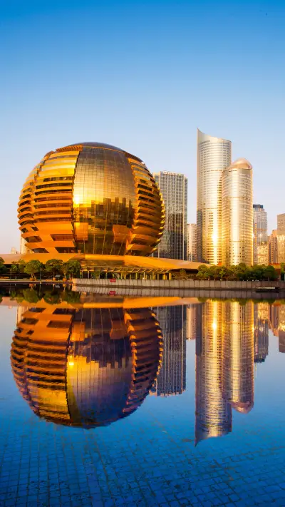 Hangzhou qianjiang new city