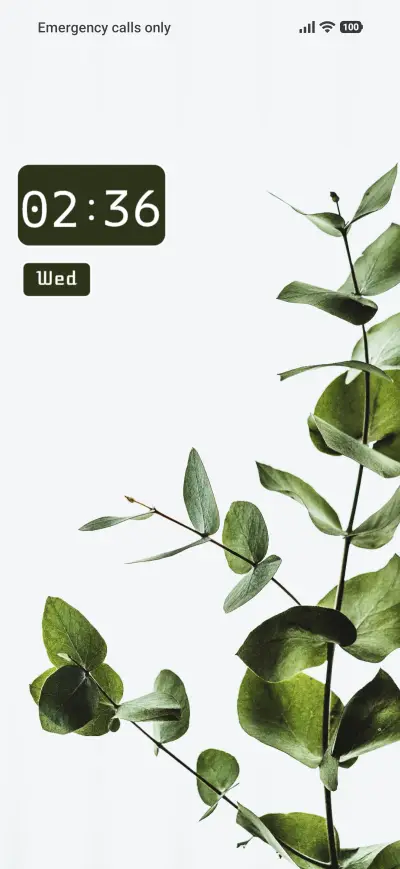 Minimal Leaf THEME for Xiaomi MIUI HyperOS