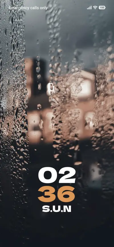 Rain Frame THEME for Xiaomi MIUI HyperOS