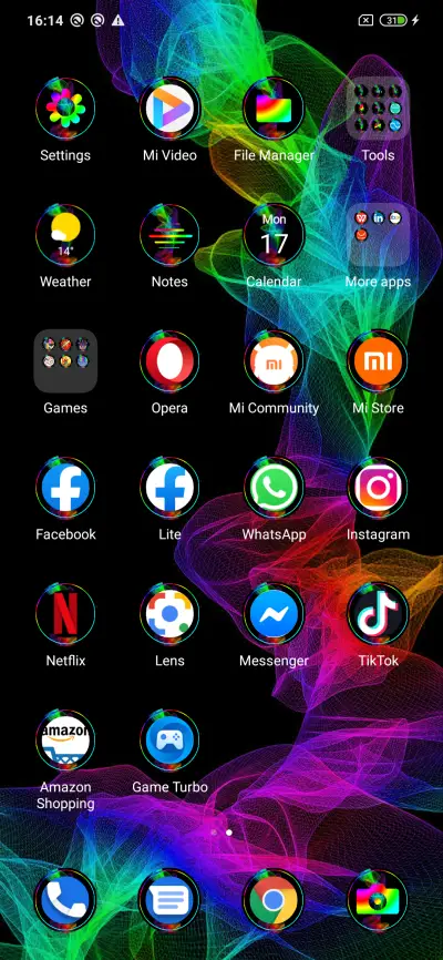 Colorful waves - Screenshot 3