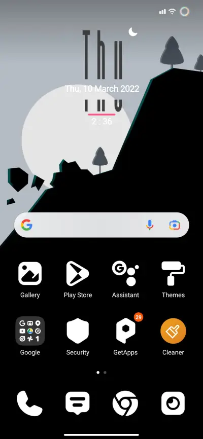 Dark Minimal IZ - Screenshot 2