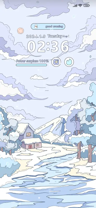 Winter widget - Screenshot 1