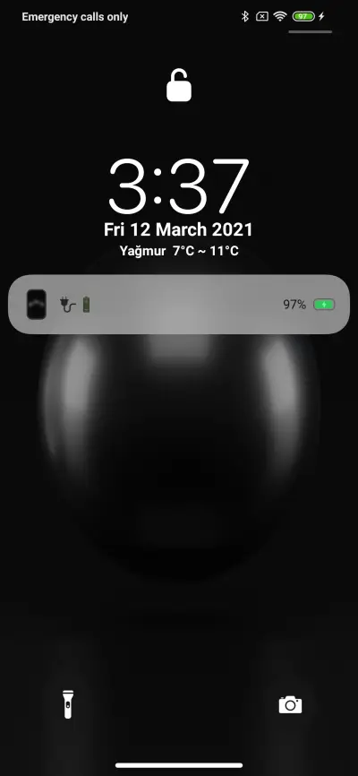 3D Shiny Black THEME for Xiaomi MIUI HyperOS