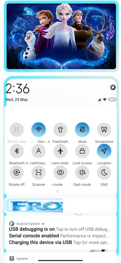 Frozen AGUi - Screenshot 5