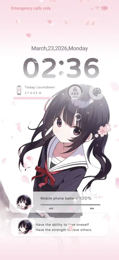 Spring girl - Screenshot 2