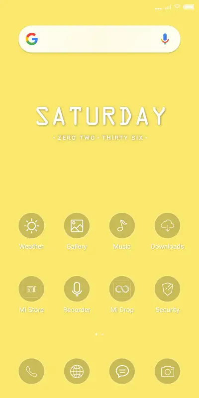 Yellow Design - Screenshot 2