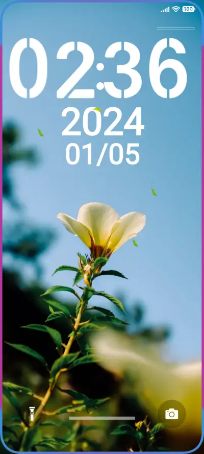 Orange flowers v15 - Screenshot 2