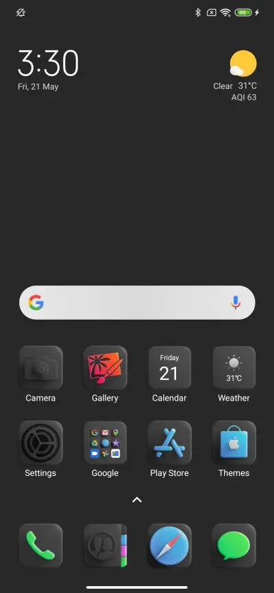 Dark Vibrant - Screenshot 2