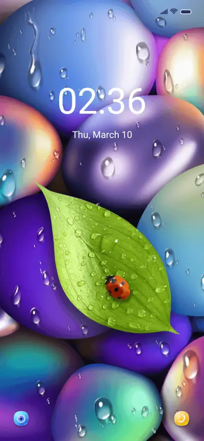 Neon pebbles - Screenshot 1