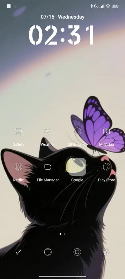 Cat and butterfly - Screenshot 3