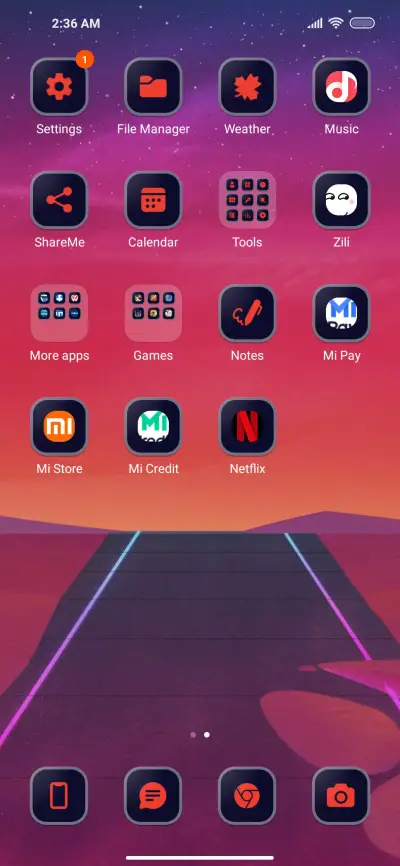 Fluorescent Scene - Screenshot 3