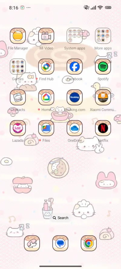 Kitty Doodle Clock - Screenshot 3