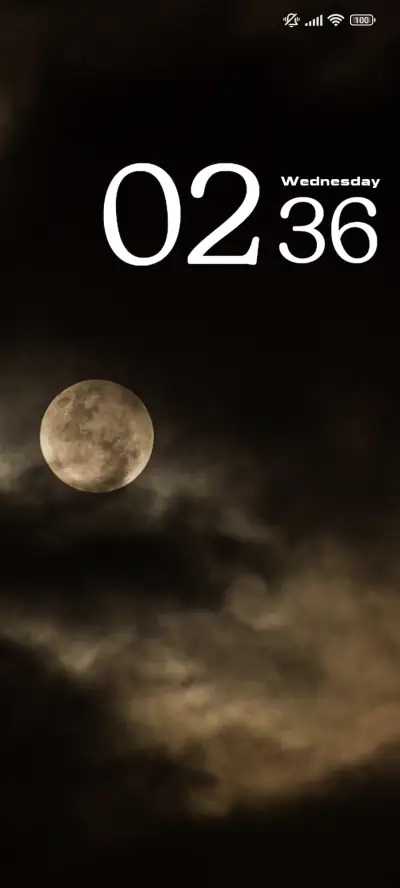 Dark moon