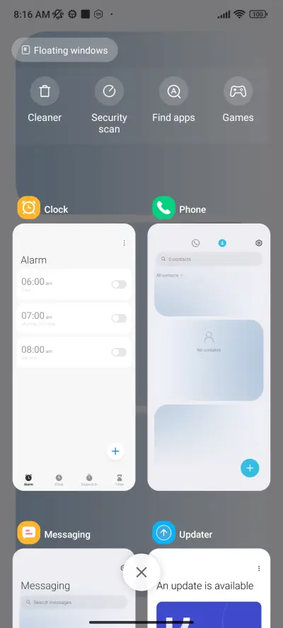 Light Blue White - Screenshot 4