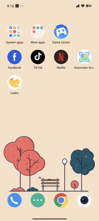 Flat Circular - Screenshot 2