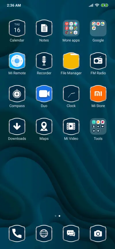 Abstract Art Blue - 3MDP - Screenshot 3