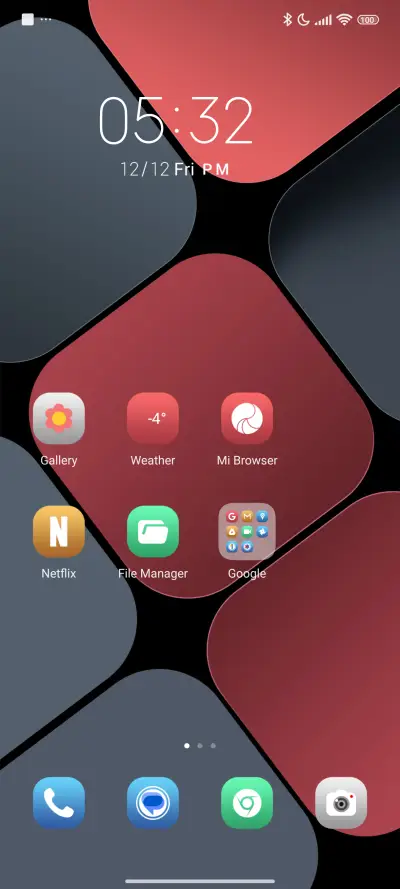 Classic Red Black - Screenshot 2