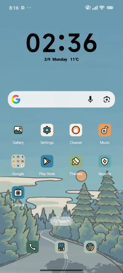 Forest Sunset - Screenshot 2