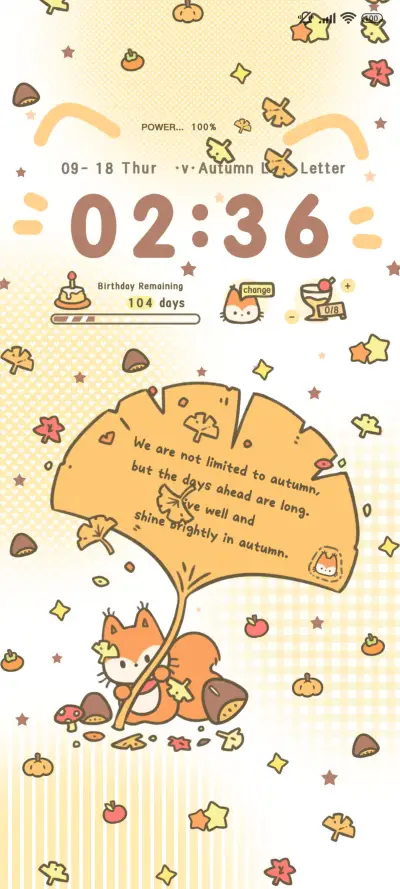 Ginkgos Autumn - Screenshot 2