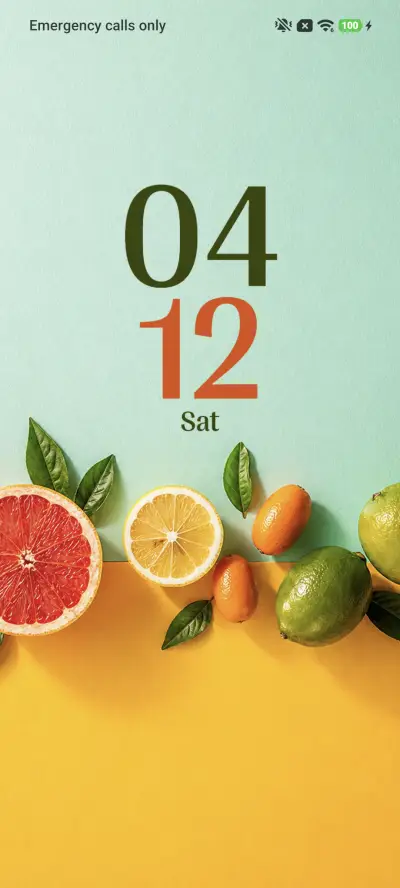 Citrus Breeze THEME for Xiaomi MIUI HyperOS