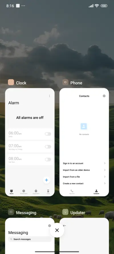 Green Theme - Screenshot 4